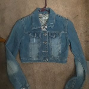 Dollhouse Little Girls Denim Jean Jacket.Size XS.Brand New Never Worn.